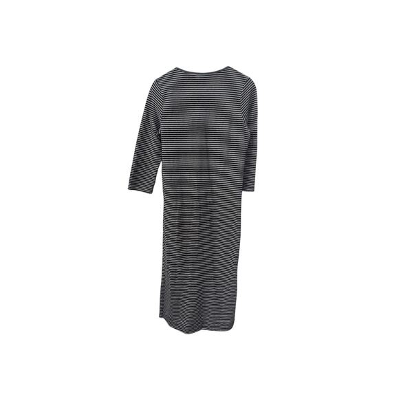 Anthropologie Postmark Striped Henley Dress – Size Large - Picture 3 of 4